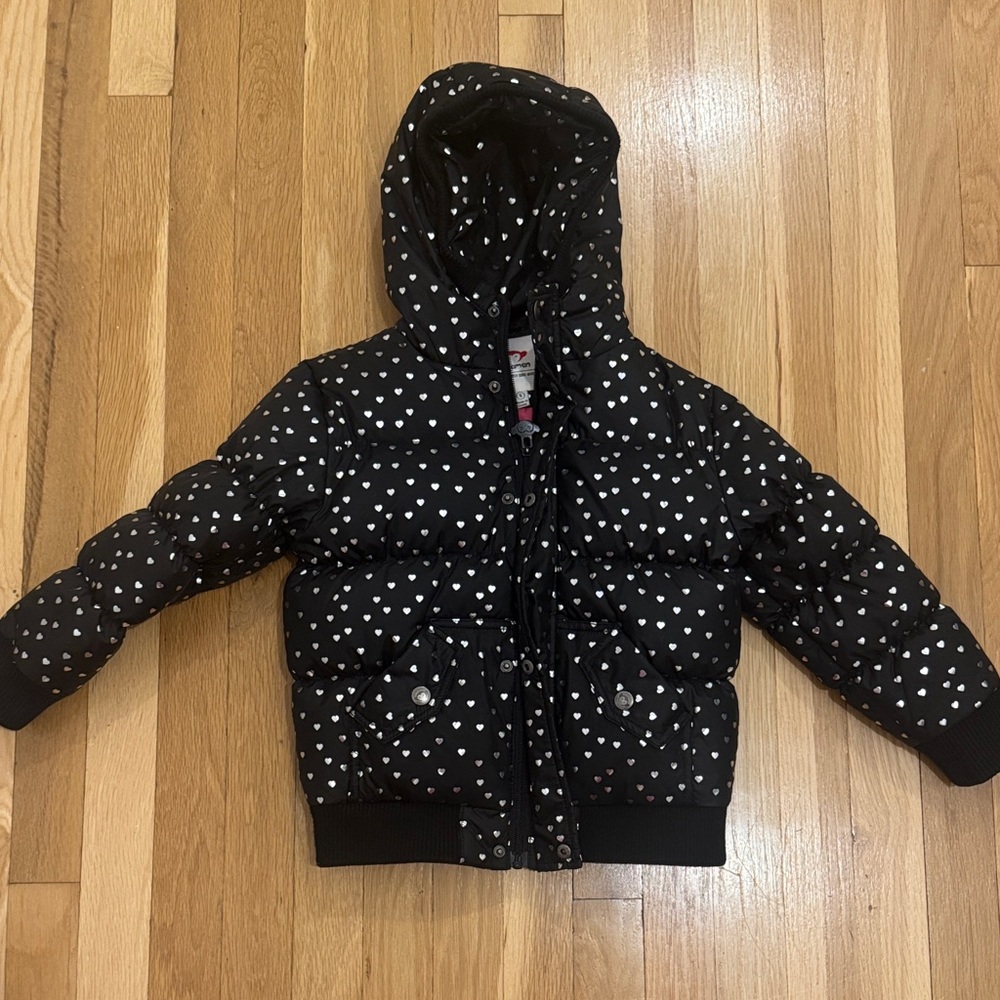 Appaman Black Jacket with Heart Design